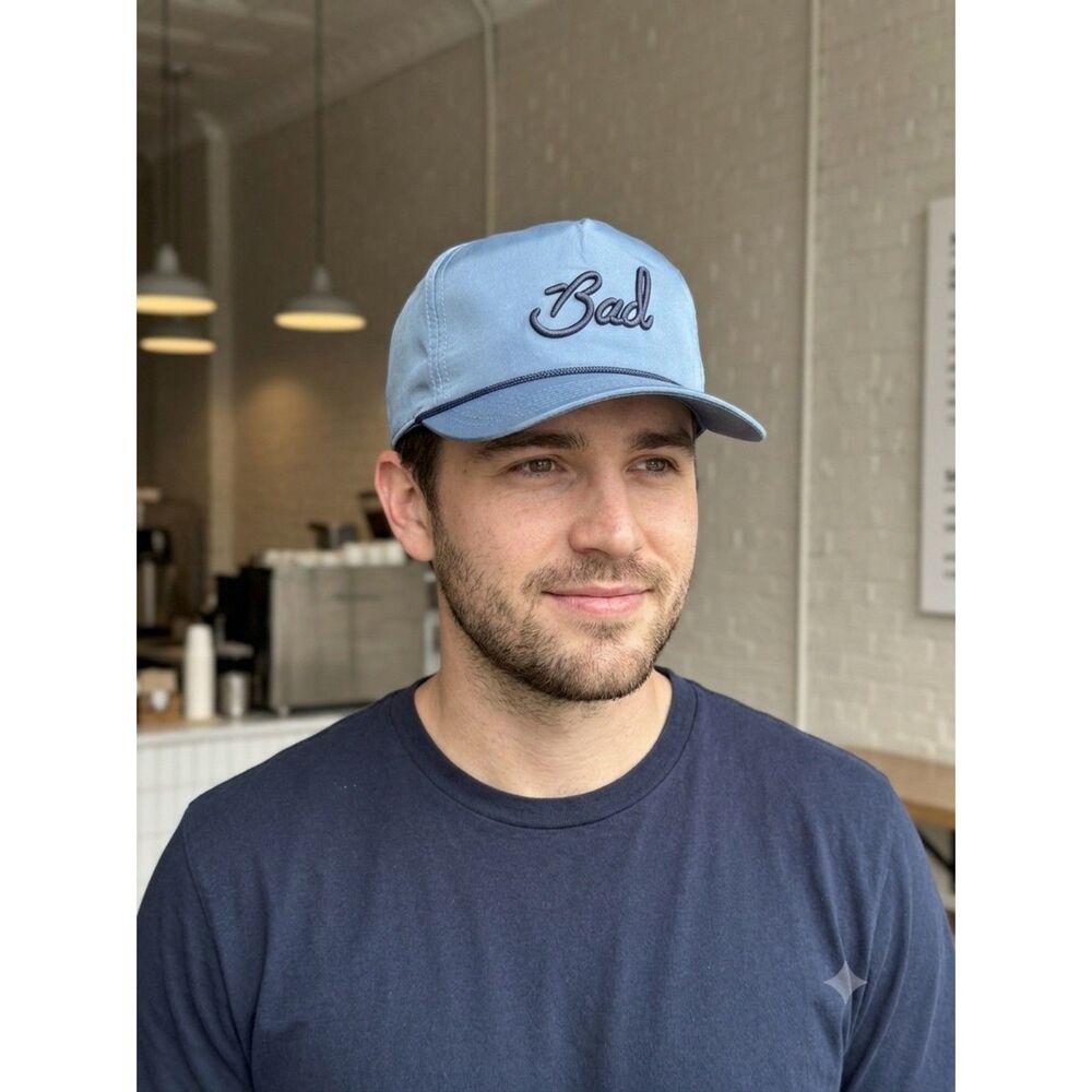 Bad Birdie Adults' Bad Rope Golf Hat -  One Size: Blue